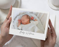 Simple New Baby Boy Thank You Cards, Baby Photo Cards Thank You, Personalised Thank You Cards New Baby Girl, Baby boy Postcard Thankyou Card