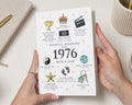 Personalised Anniversary Card for Mum and Dad, 50th Wedding Anniversary Card, Golden Anniversary Card, Parents Anniversary Card