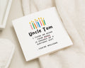 Birthday Card for Uncle, Funny Uncle Birthday Card, Personalised Birthday Card for Uncle, From Niece Birthday Card, Custom Uncle Card