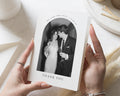 Personalised Wedding Thank You Cards, Photo Wedding Thank You Card, Folded Thank You Cards, Minimal Wedding Thank You Card, A6 5x7