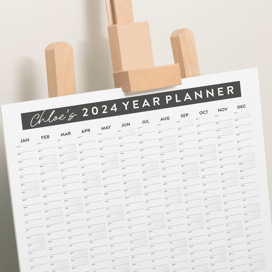 2024 Wall Planner, 2024 Year Planner, A1 Wall Calendar, Monthly Planner, Holiday And Family Planner, Portrait And Landscape Office Planner