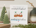 Christmas Card for Husband, Funny Christmas Card for Him, Pudding Christmas Card, Husband Christmas Card, Cute Christmas Card for Husband