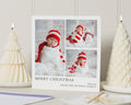 Personalised Photo Christmas Card, Square Christmas Card, Family Christmas Card, Pack of 10, 20, 50 or 100, Custom Christmas Card