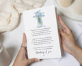 Sympathy Card, Sorry for Your Loss Card, Bereavement Card, Memorial Card, Thinking of You Card, Forget Me Not Card, Floral Sympathy Card