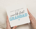 Fathers Day Card for Grandad, Worlds Best Grandad Card, Fathers Day Card from Grandchildren, Grandad Fathers Day Card
