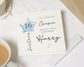16th Birthday Card for Cousin, Personalised Sixteenth Birthday Card, Custom Birthday Card for Him or Her, Star Birthday Card