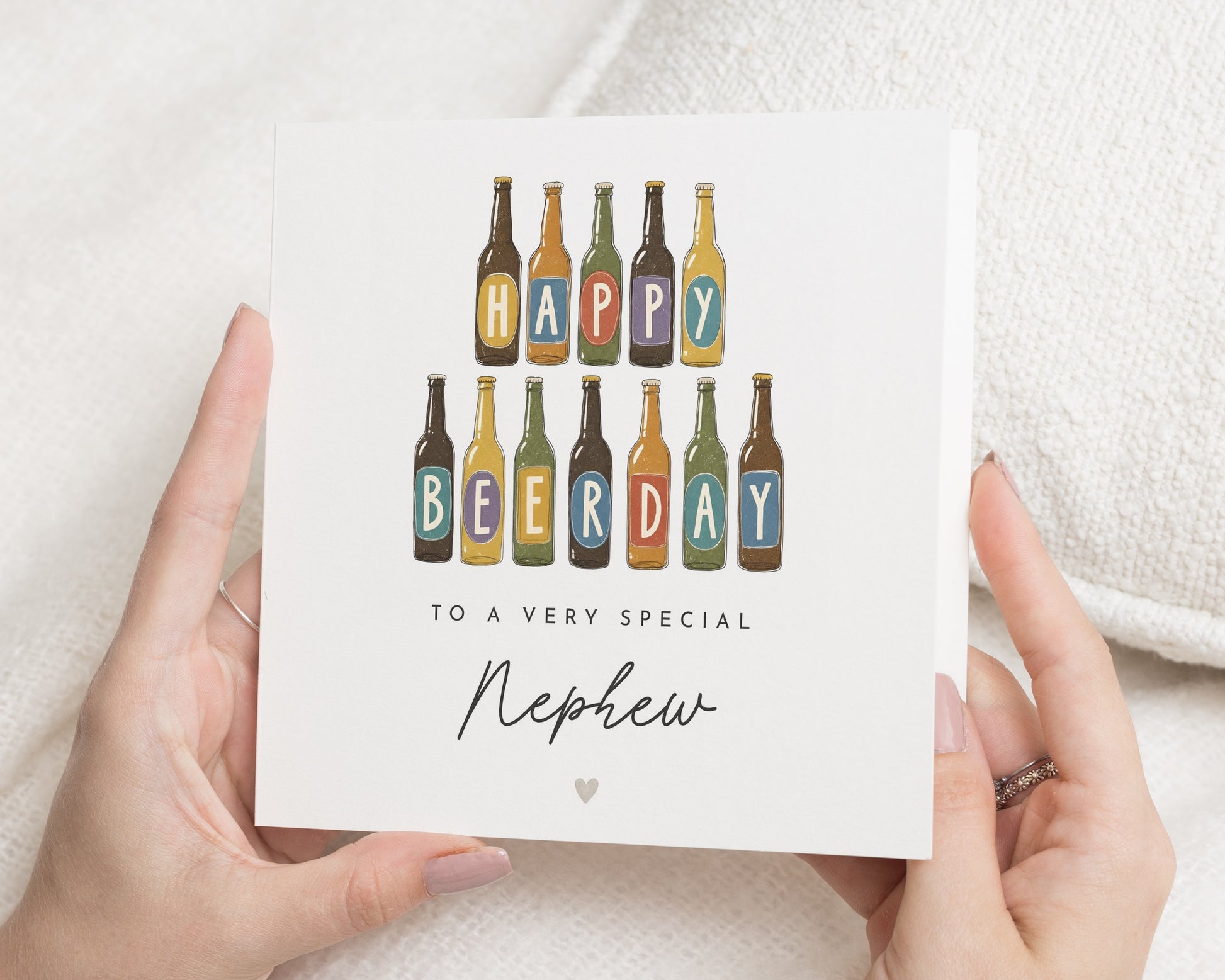 Birthday Card for Nephew, Nephew Birthday Card, Beer Birthday Card, Funny Birthday Card for Him, Pun Birthday Card, Beer Lover Card