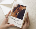 Personalised Wedding Thank You Cards, Photo Wedding Thank You Cards, Folded Wedding Thank You Cards, Thank You Card for Wedding