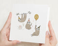 21st Birthday Card, Sloth Birthday Card, 21 Birthday Card, Cute Birthday Card, Birthday Card for Friend, Birthday Card for Her or Him