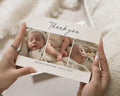 Baby Girl Photo Thank You Cards, Simple Baby Cards Thank You, Custom Thank You Cards Photo Baby Girl, Baby boy Postcard Thank You Note Card