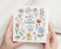 Birthday Card for Mum, Mum Birthday Card, Mother's Day Card for Mum, Floral Card for Mum, Flower Card for Mum, Mum Greeting Card