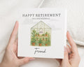 Retirement Card for Friend, Happy Retirement Card, Retirement Card for Her, Retirement Card for Him, Greenhouse Retirement Card