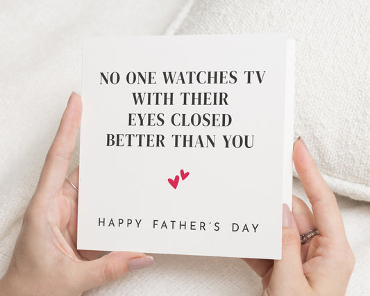 Funny Fathers Day Card, Fathers Day Card for Dad, Dad Card, Fathers Day Card from Daughter, Fathers Day Card from Son, Simple Dad Card