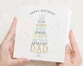 Birthday Card for Dad, Funny Birthday Card for Him, Dad Birthday Card, Personalised Birthday Card for Dad, Amazing Dad Birthday Card