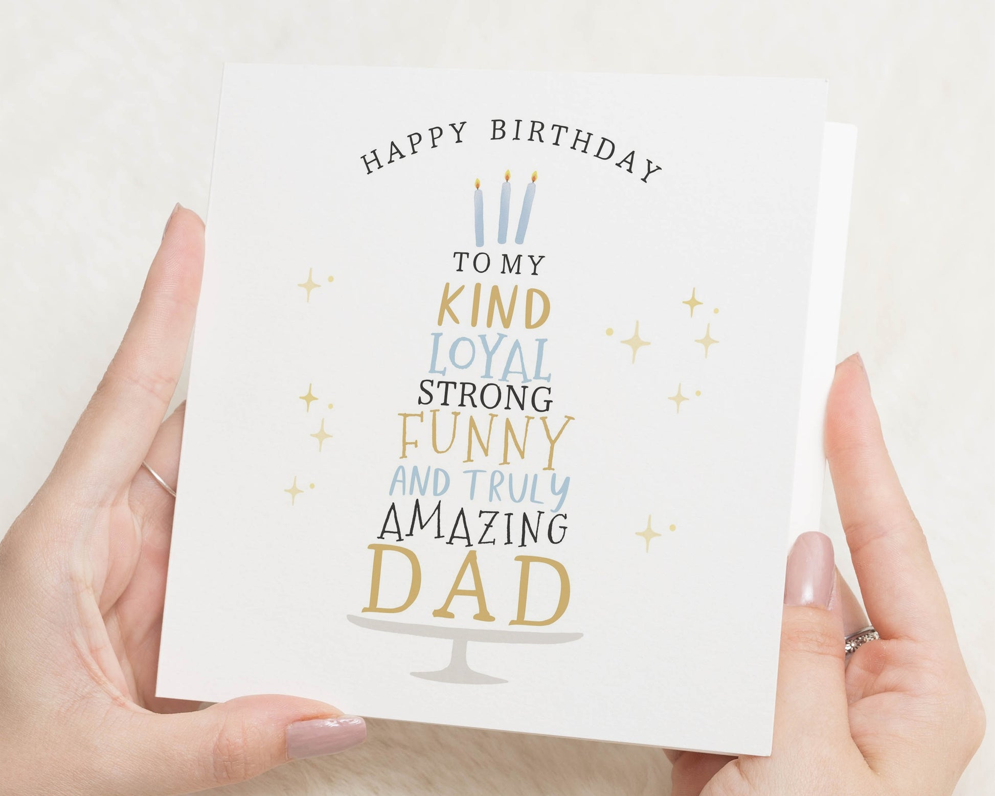 Birthday Card for Dad, Funny Birthday Card for Him, Dad Birthday Card, Personalised Birthday Card for Dad, Amazing Dad Birthday Card