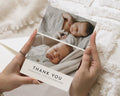 Personalised Baby Thank You Cards, Photo Baby Thank You Card, Birth Announcement Card, Minimal Thank You Cards, Baby Thank You Card, A6