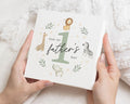 1st Fathers Day Card, First Fathers Day Card, Fathers Day Card from Baby, Safari Animal Fathers Day Card, Cute Fathers Day Card