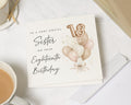 18th Birthday Card for Sister, Sister 18th Birthday Card, Eighteenth Birthday Card, Birthday Card for Her, Balloon Birthday Card
