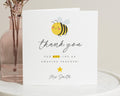 Thank You Teacher Card, Bee Thank You Card, Personalised Teacher Card, End Of Term Card, Cute Thank You Card For Teacher