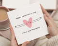 Valentines Day Card, I Love You Card, Cute Valentines Card, Romantic Card for Him or Her, Happy Valentines Day Card, Heart Card