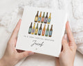 Brother Birthday Card, Personalised Birthday Card for Brother, Beer Birthday Card, Funny Birthday Card for Him, Beer Pun Card