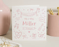 Personalised Wedding Card, Congratulations Wedding Card, Mr and Mrs Card, Wedding Day Card, Newlywed Card, Custom Wedding Card