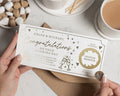 Wedding Day Scratch to Reveal Gift Voucher, Personalised Wedding Gift Card, Couples Massage Voucher, Spa Day Gift Experience for Couple
