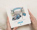 11th Birthday Card for Boy, Racing Car Birthday Card, Personalised Birthday Card for Son, 11th Birthday Card for Kids, Formula Birthday Card