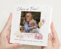 Personalised 4th Birthday Card for Girl, Photo Birthday Card, Daughter Birthday Card, Granddaughter Birthday Card, 4th Birthday Cards
