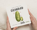 Fathers Day Card for Grandad, Grandad Fathers Day Card, Cute Pickle Card, Card from Little One, Funny Fathers Day Card for Him
