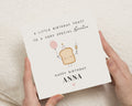 Personalised Birthday Card for Auntie, Auntie Birthday Card, Birthday Card for Auntie, Cute Birthday Card, Toast Pun Card for Her