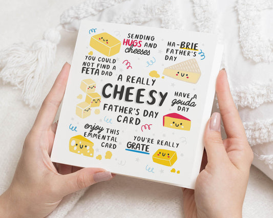Funny Fathers Day Card, Cheesy Fathers Day Card, Fathers Day Card from Kids, Fathers Day Card for Dad, Cute Fathers Day Card