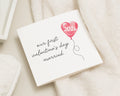 First Valentines Day Married Card, Personalised Valentines Card, Valentines Day Card for Husband, Wife, Romantic Valentines Card