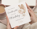 18th Birthday Card for Granddaughter, Personalised Granddaughter Birthday Card, Eighteenth Birthday Card, 18th Birthday Cards for Her