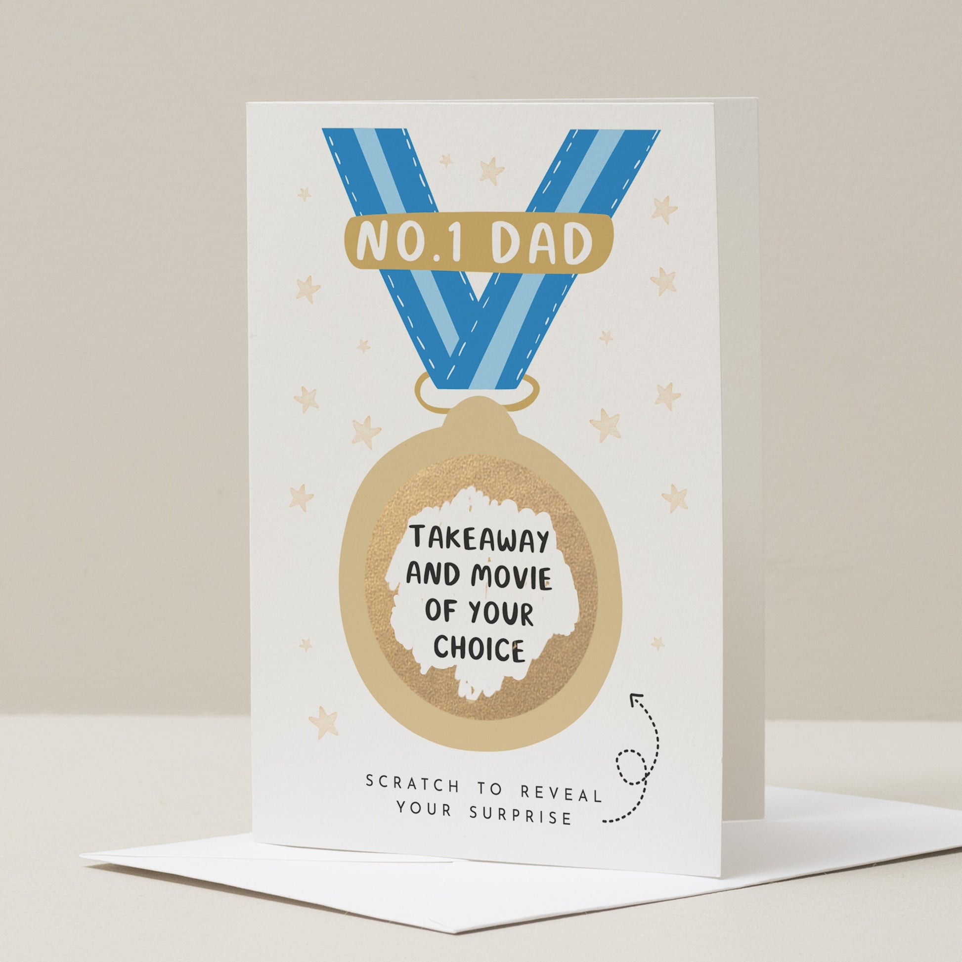 Fathers Day Card, Gift for Dad, Fathers Day Scratch Card, Fathers Day Gift, Cute Fathers Day Gift, Scratch Card For Dad, Unique Gift For Dad