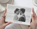 Personalised Wedding Thank You Cards, Photo Wedding Thank You Cards, Folded Wedding Thank You Cards, Simple Thank You Card for Wedding, A6