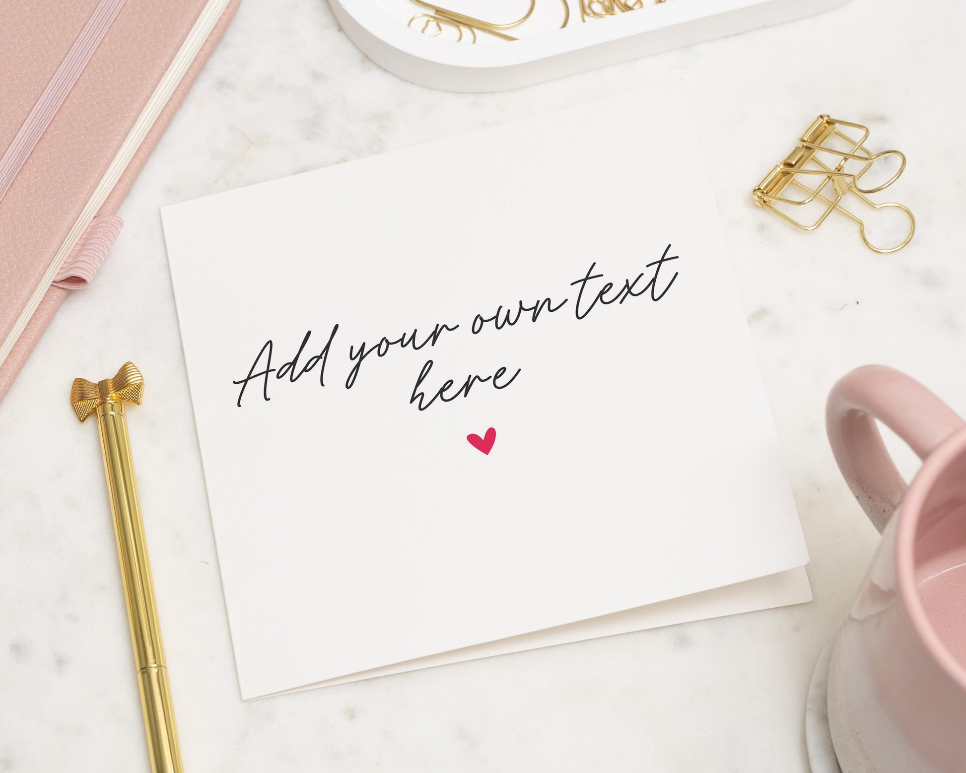 Personalised Card, Custom Greeting Card, Add Your Own Text Card, Any Occasion Card, Personalised Birthday Card, Custom Message Card