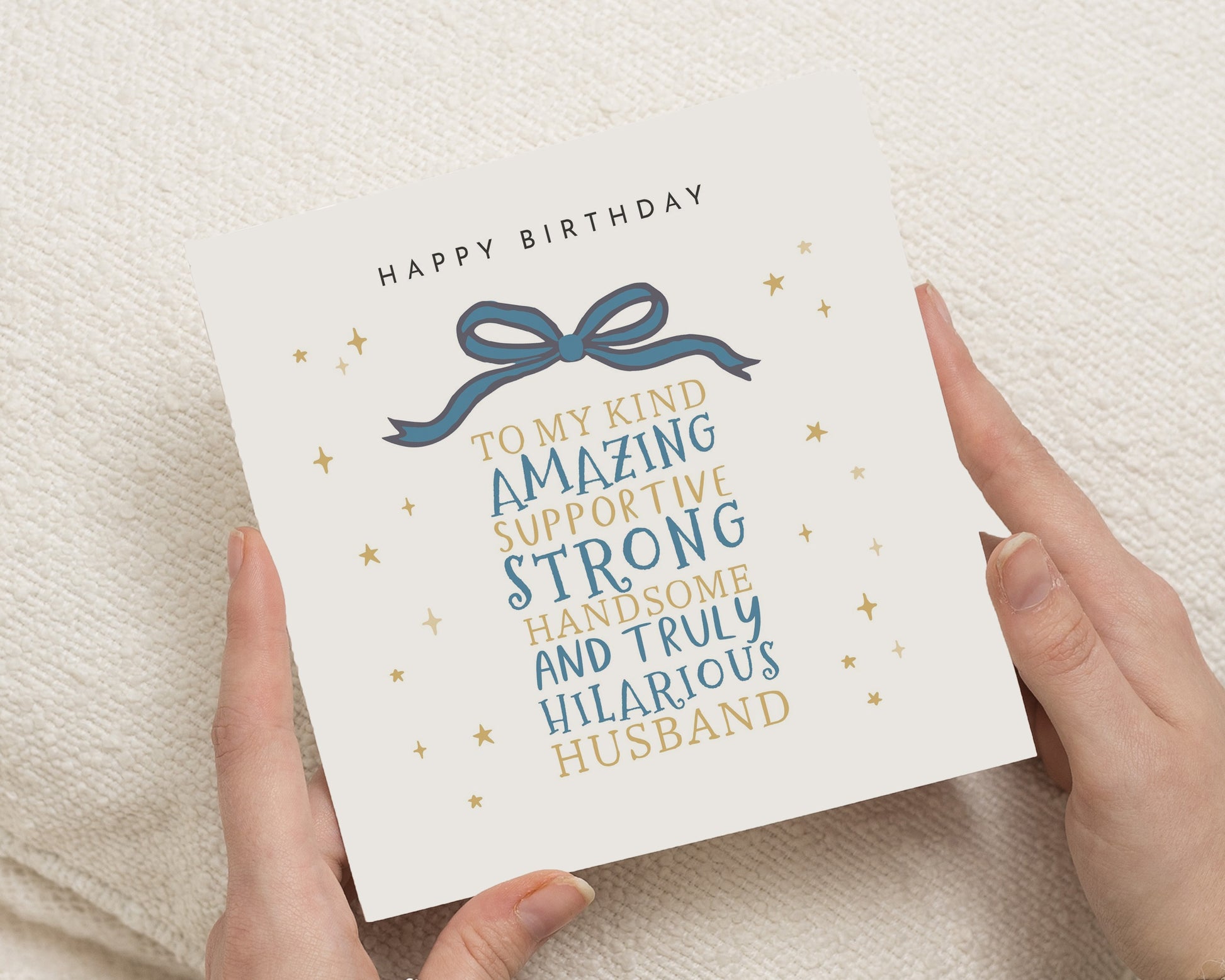 Birthday Card for Husband, Husband Birthday Card, Funny Birthday Card for Him, Personalised Birthday Card, Card for Husband