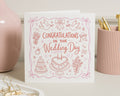 Wedding Card, Congratulations Wedding Card, Wedding Day Card, Card for Bride and Groom, Newlyweds Card, Wedding Cards for Couple