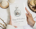 First Christmas in New Home Card, 1st Christmas Card, New Home Christmas Card, New House Card, Personalised Christmas Card
