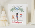 Christmas Card for Grandson, Personalised Grandson Christmas Card, Nutcracker Christmas Card, Cute Christmas Card for Boy