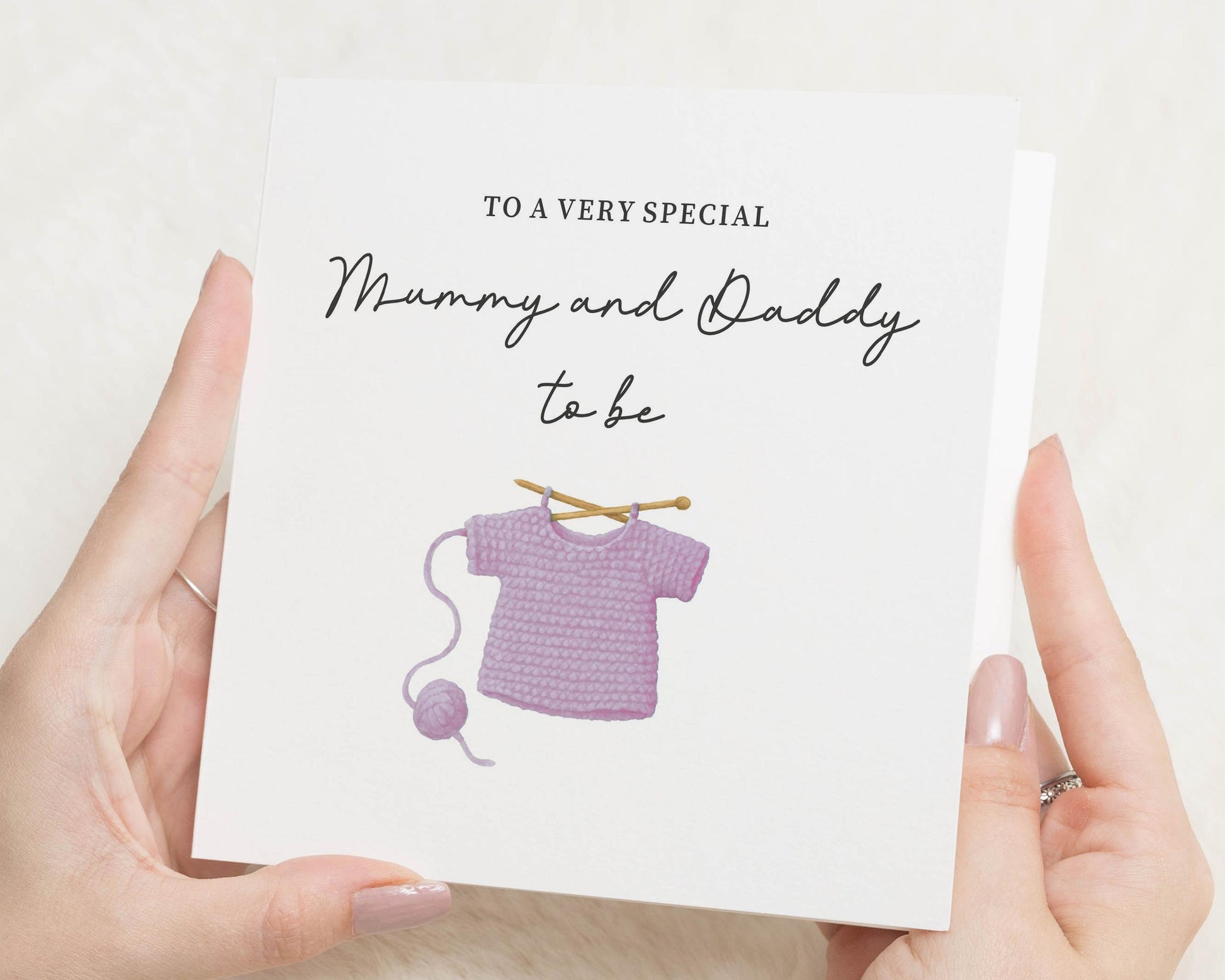 Mummy And Daddy To Be Card, Pregnancy Card, New Baby Card, Card For Parents To Be, Baby Shower Card, Cute Pregnancy Announcement Card