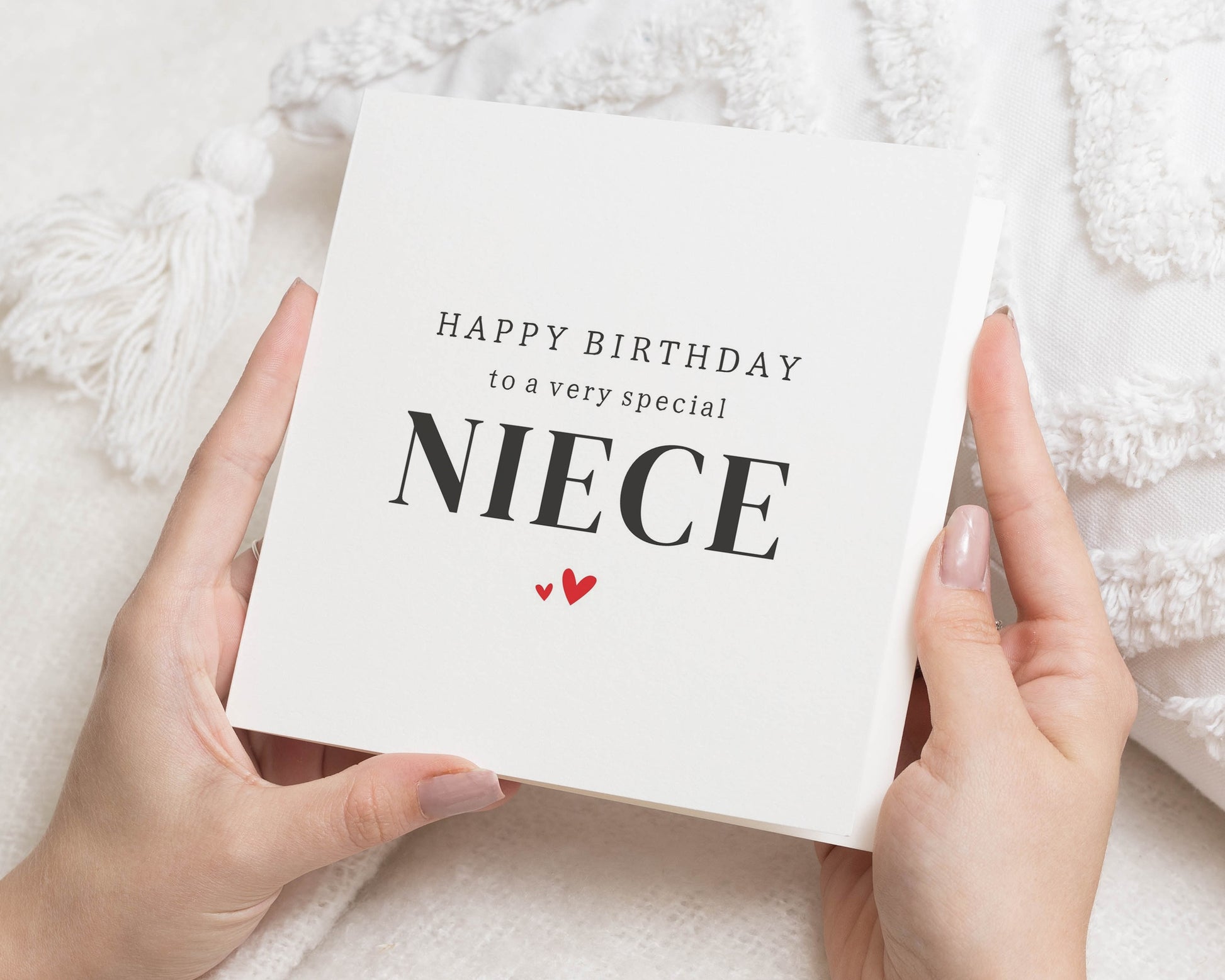 Birthday Card for Niece, Niece Birthday Card, Special Niece Birthday Card, Birthday Card for Her, Simple Birthday Card, Cute Birthday Cards