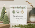 Personalised Christmas Card for Family, Family Christmas Card, Merry Christmas Card