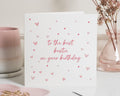 Birthday Card for Best Friend, Bestie Birthday Card, Birthday Card for Her, Cute Birthday Card, Personalised Friend Birthday Card