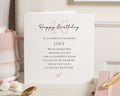 16th Birthday Card for Daughter, Personalised Daughter Birthday Card, Sweet 16 Card, 16th Birthday Card for Her, Daughter Birthday Cards