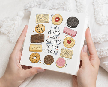 Mum Birthday Card, Birthday Card for Mum, Funny Card for Mum, Mother's Day Card for Mum, Biscuit Card, Cute Mum Card, Pun Card