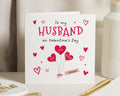 Valentines Day Card for Husband, Personalised Valentine Card for Him, Romantic Husband Card, Love Card for Husband, Cute Valentines Card