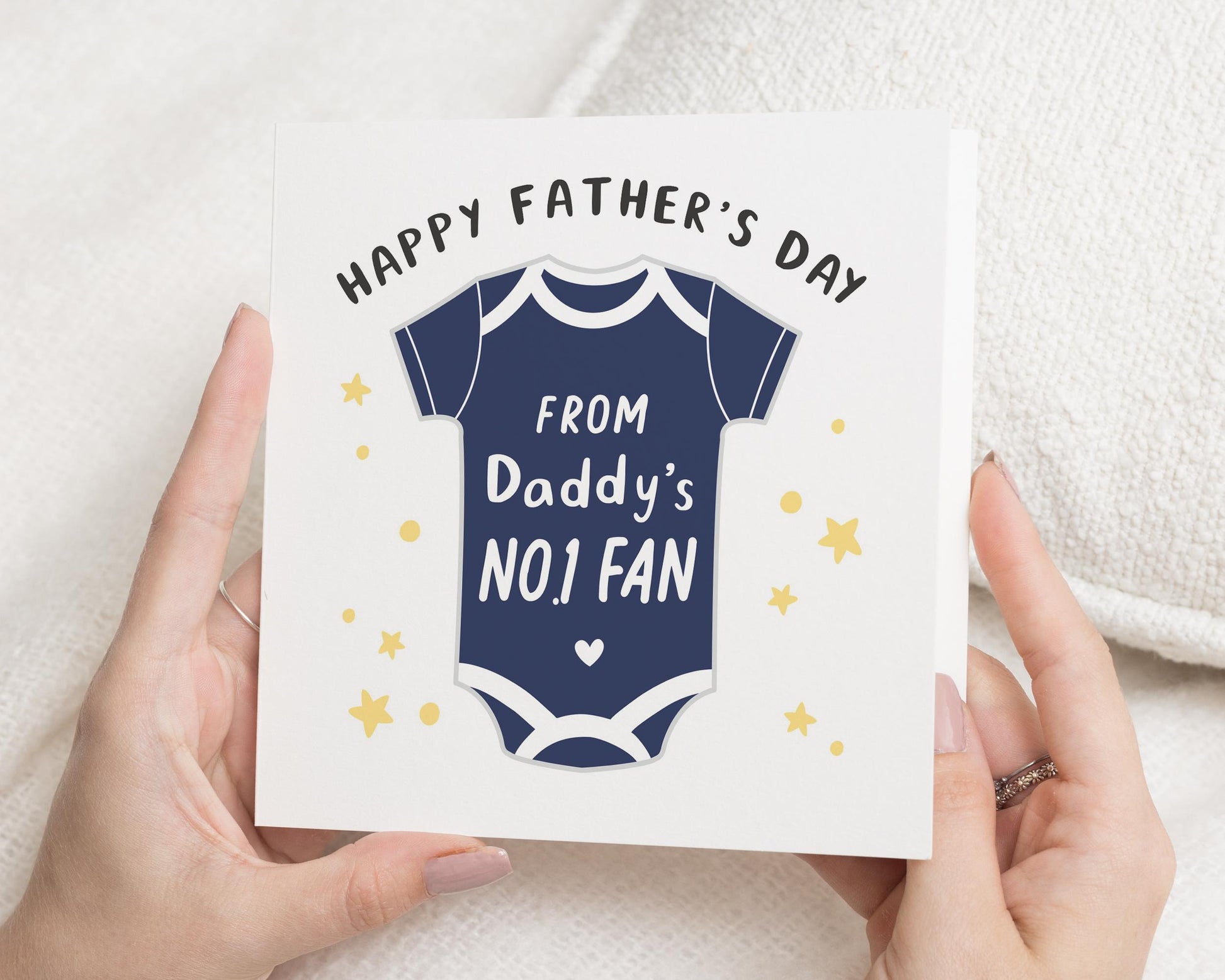 Fathers Day Card from Baby, Daddy Fathers Day Card, Fathers Day Card for Dad, Cute Fathers Day Card, First Fathers Day Card