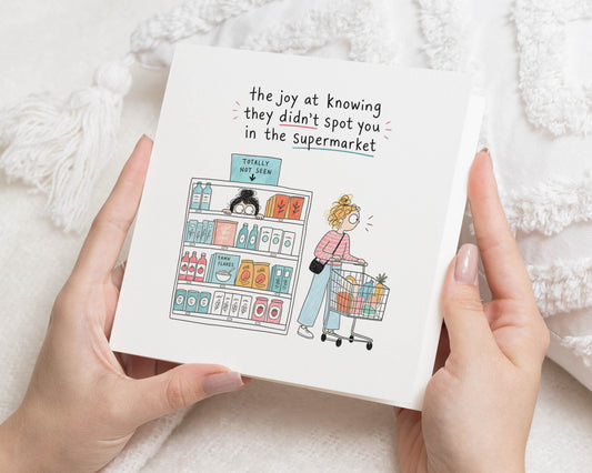 Funny Birthday Card for Friend, Best Friend Birthday Card, Birthday Card for Her, Introvert Birthday Card, Social Anxiety Birthday Card